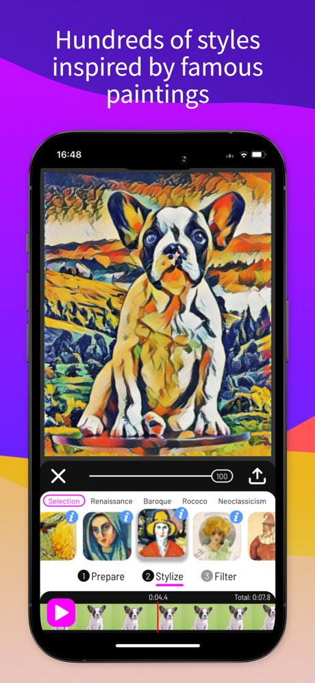 Paintation Video: Art Filters screenshot 4