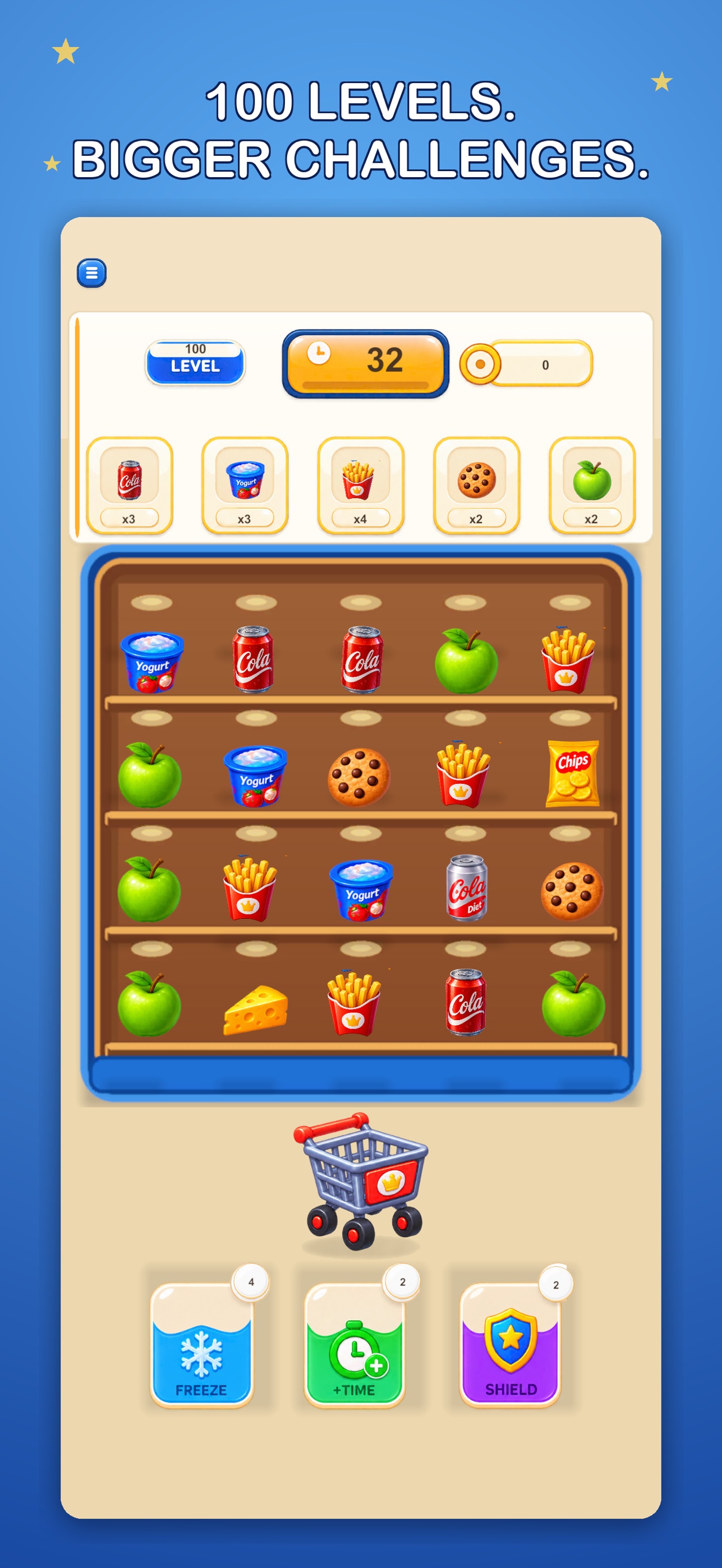 Screenshot 2 of ShelfRush: Market Dash