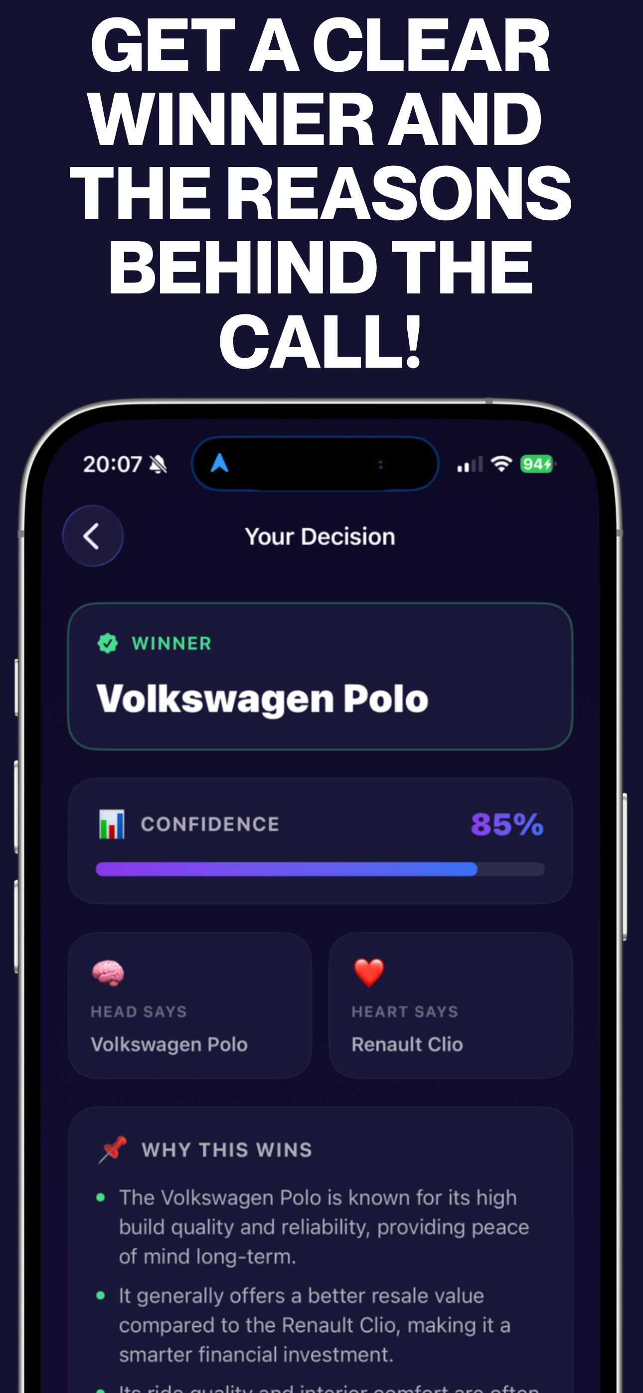 Decision Maker AI