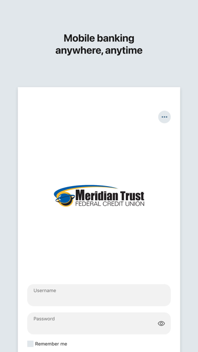 Meridian Trust Screenshot