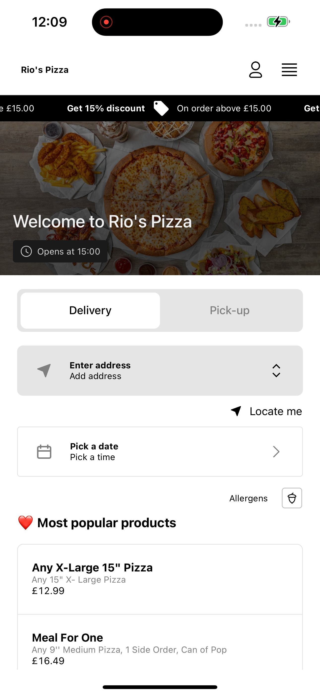 Rio's Pizza screenshot 6