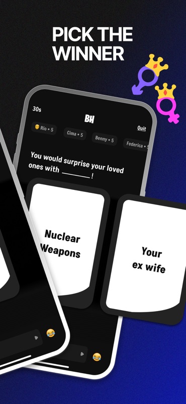 Black Humor - Cards Game screenshot 3