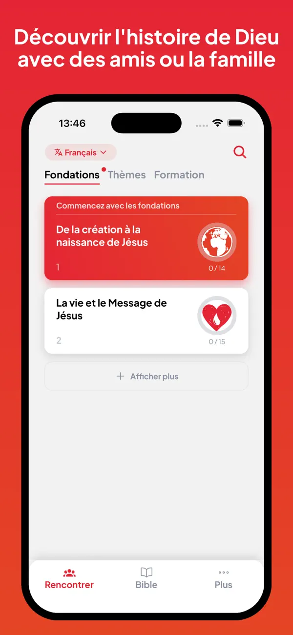 Screenshot #3 pour Waha : étude biblique de dé...
