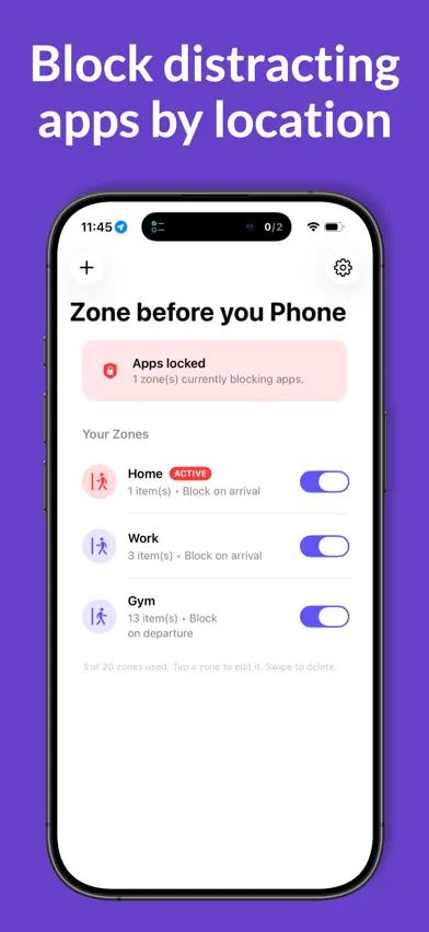 Zone before you Phone screenshot 2