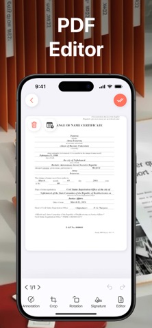 透镜－PDF扫描&编辑器 screenshot