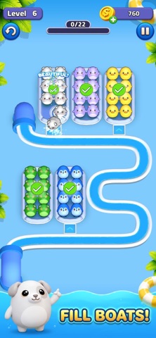 Animal Sort: Loop Puzzle Screenshot 2 of 6