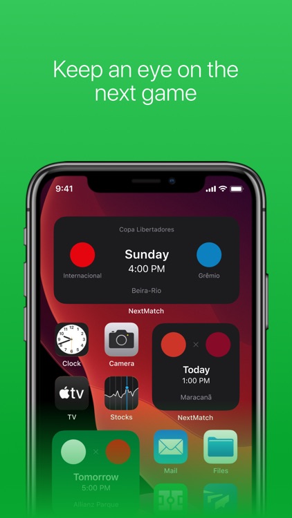 NextMatch Soccer Live Widgets screenshot-0