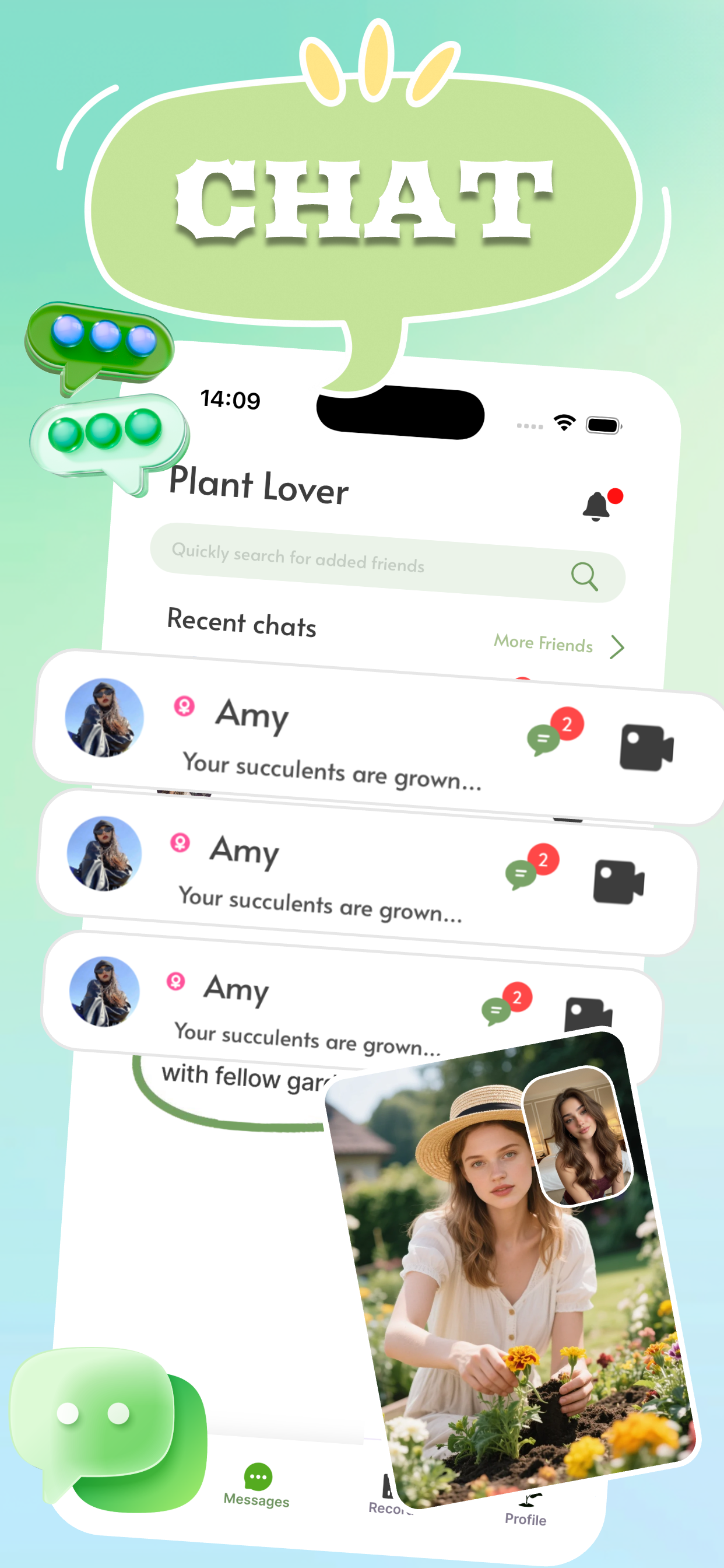 Famliv - Video Call，Chat & Now screenshot 5