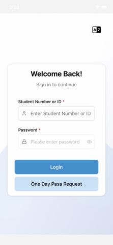 App screenshot