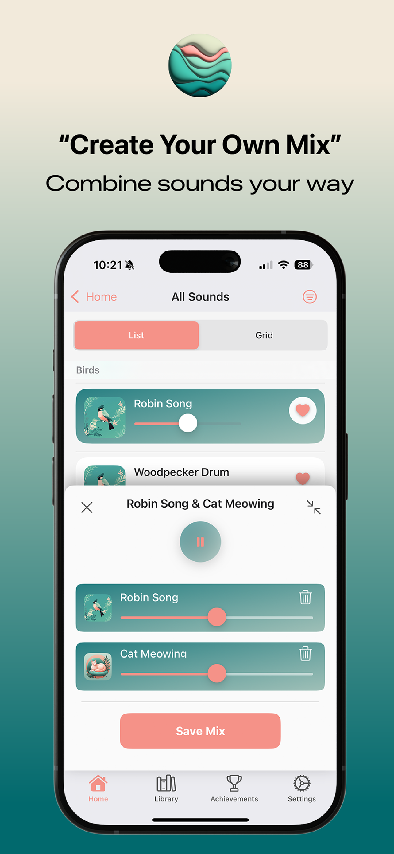 Nava: Sleep & Focus Sounds screenshot 3