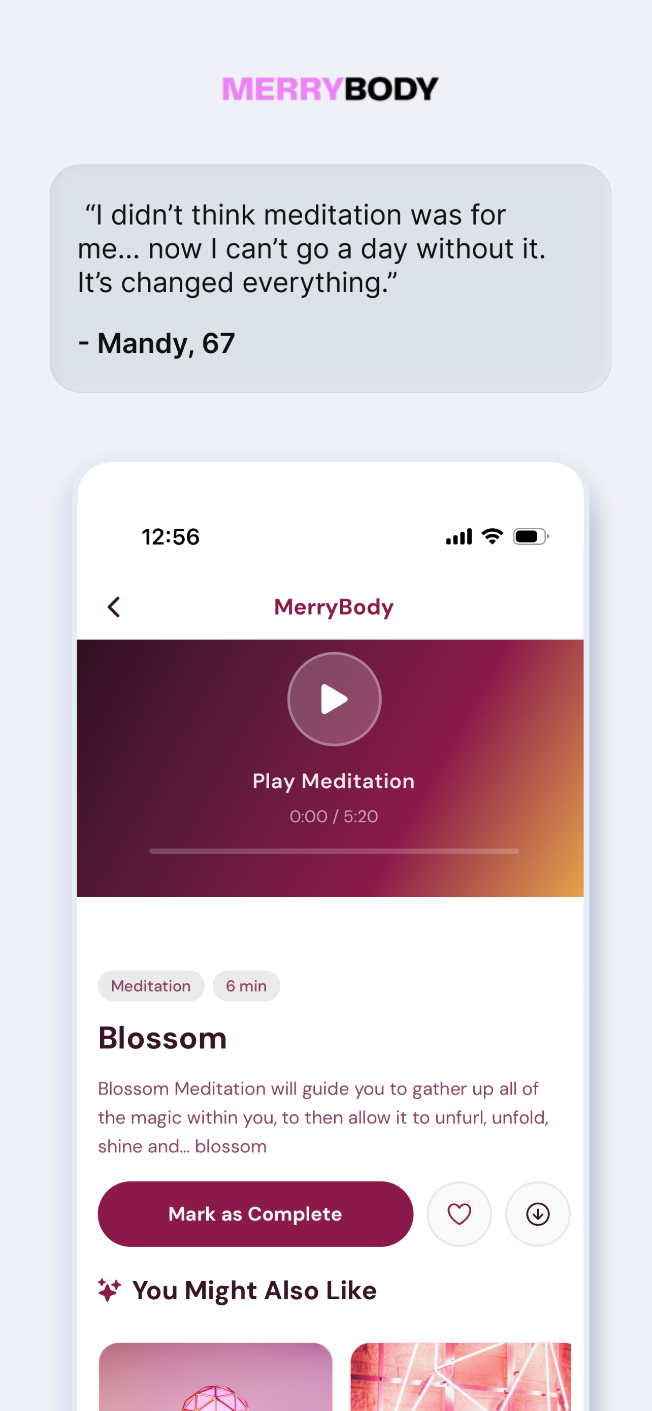 MerryBody: Pilates & Yoga screenshot 5
