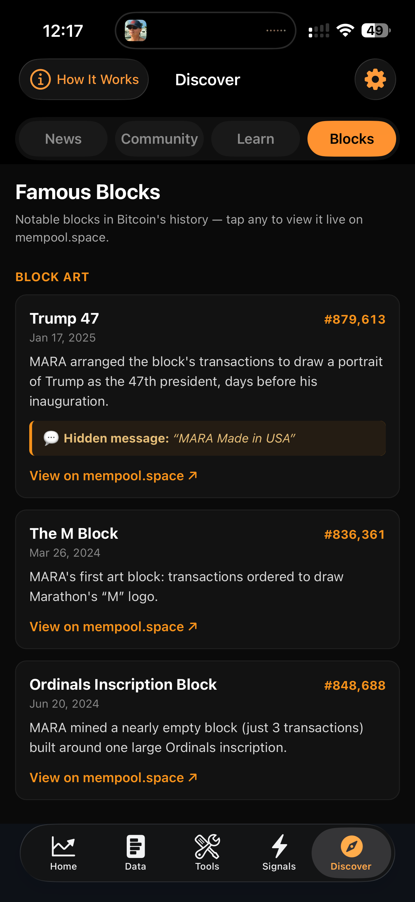 ₿itcoin Radar screenshot 8
