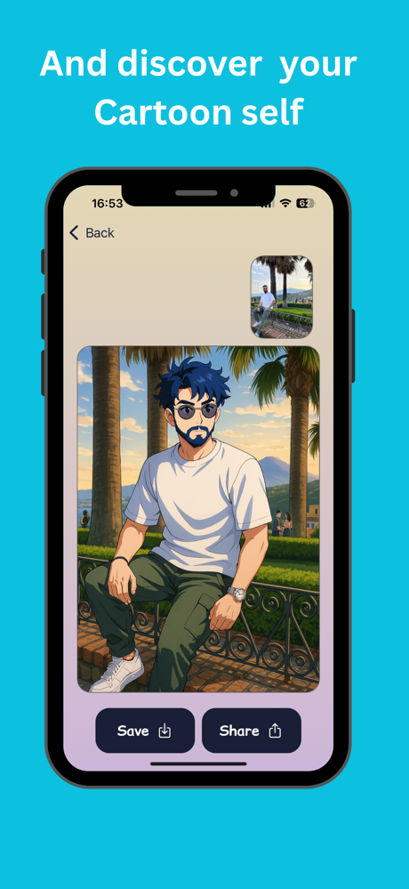 Cartoon photo editor : Myora screenshot 2