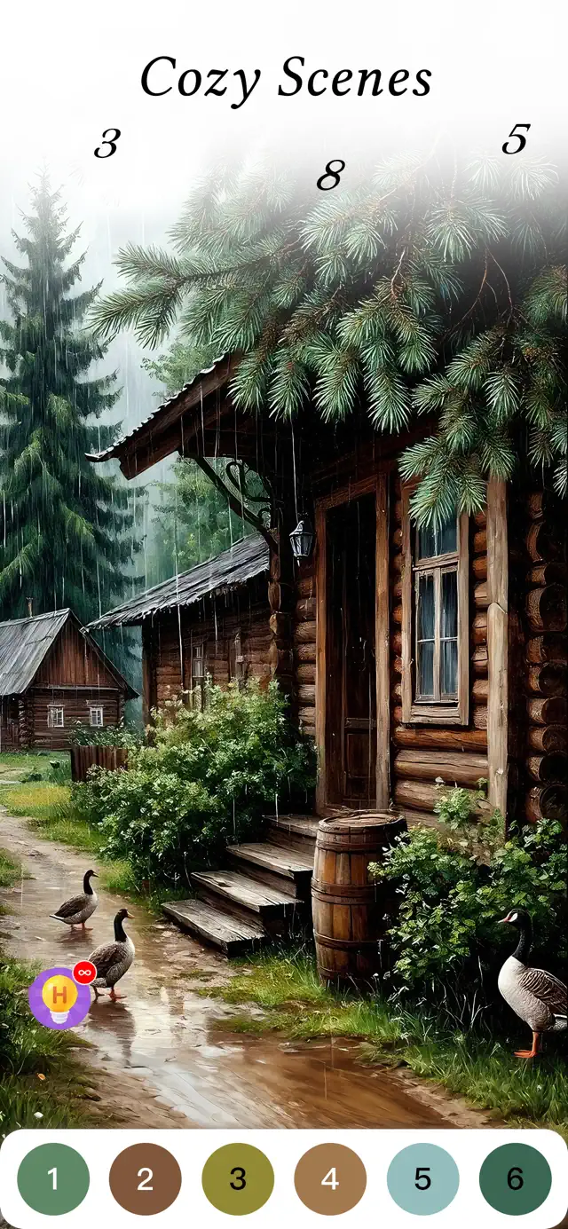 Classic Scene Color by Number screenshot 5