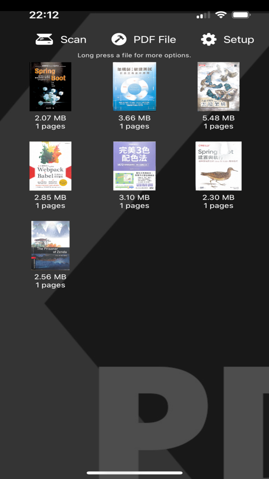 #1. PDF Scan Express (iOS) Bởi: Leung Man Ho Thomas