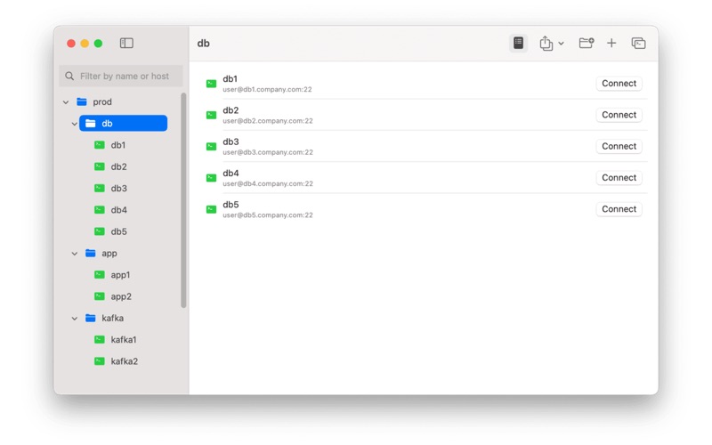SSH Term Launcher Lite screenshot 1