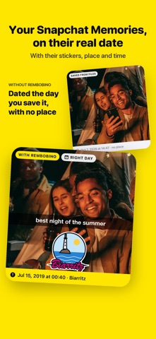 Rembobino: Snap Memories screenshot 1