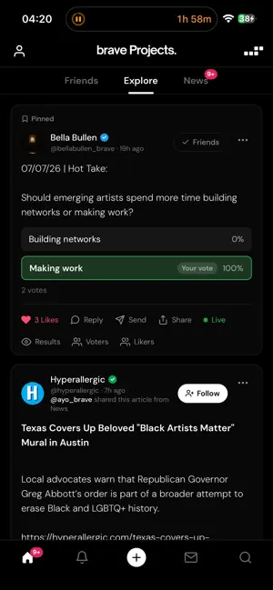 brave Projects screenshot 2