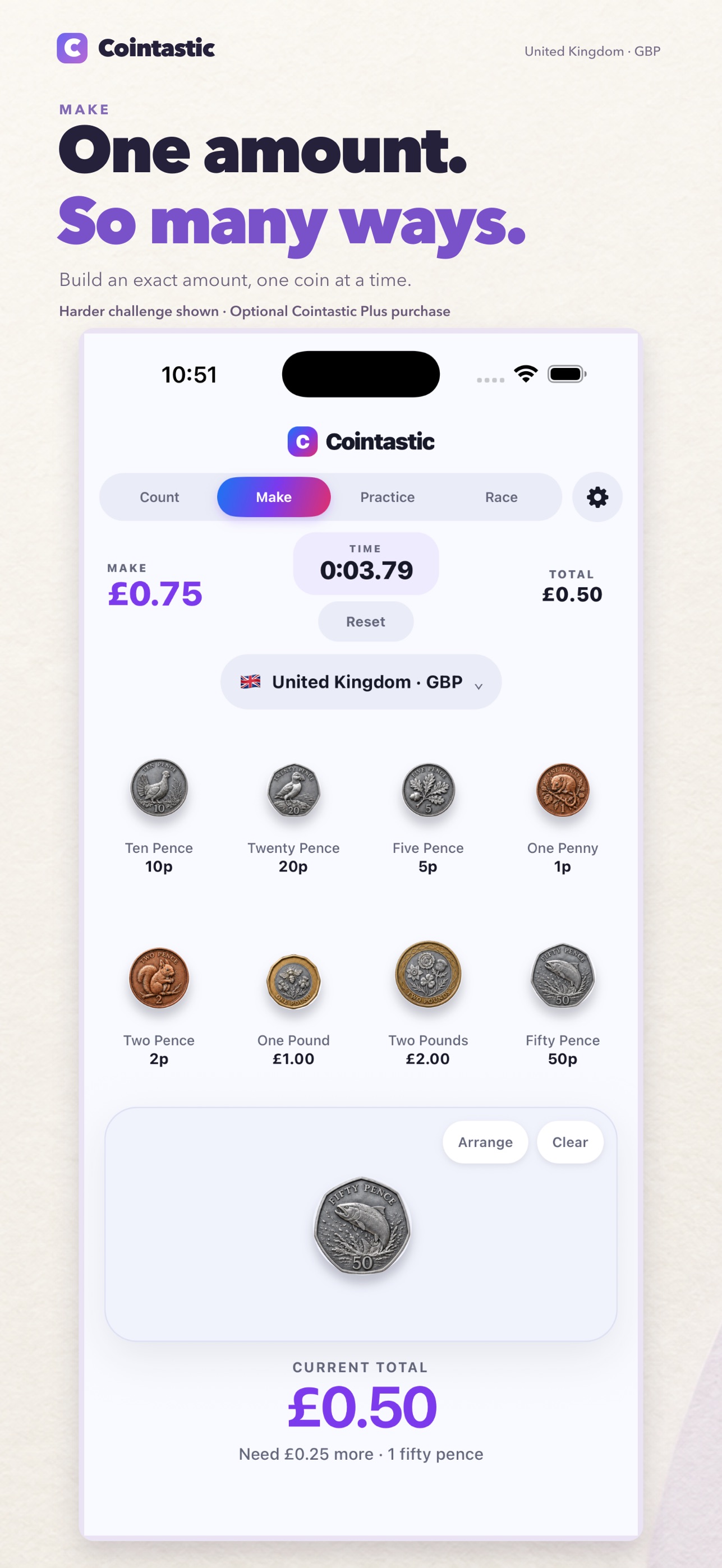 Screenshot 3 of Cointastic