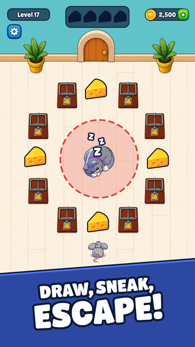 Grab the Cheese: Sneaky Mouse Screenshot 7 of 8