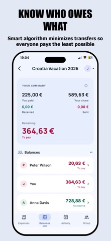 Let's Settle Up: Split Bills Screenshot 4 of 7