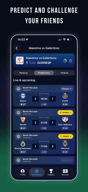 Go Football Prono: Soccer Live screenshot 3