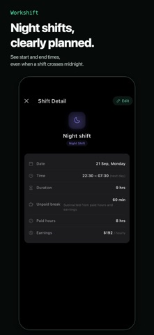 Shift Calendar & Work Roster Screenshot 4 of 5