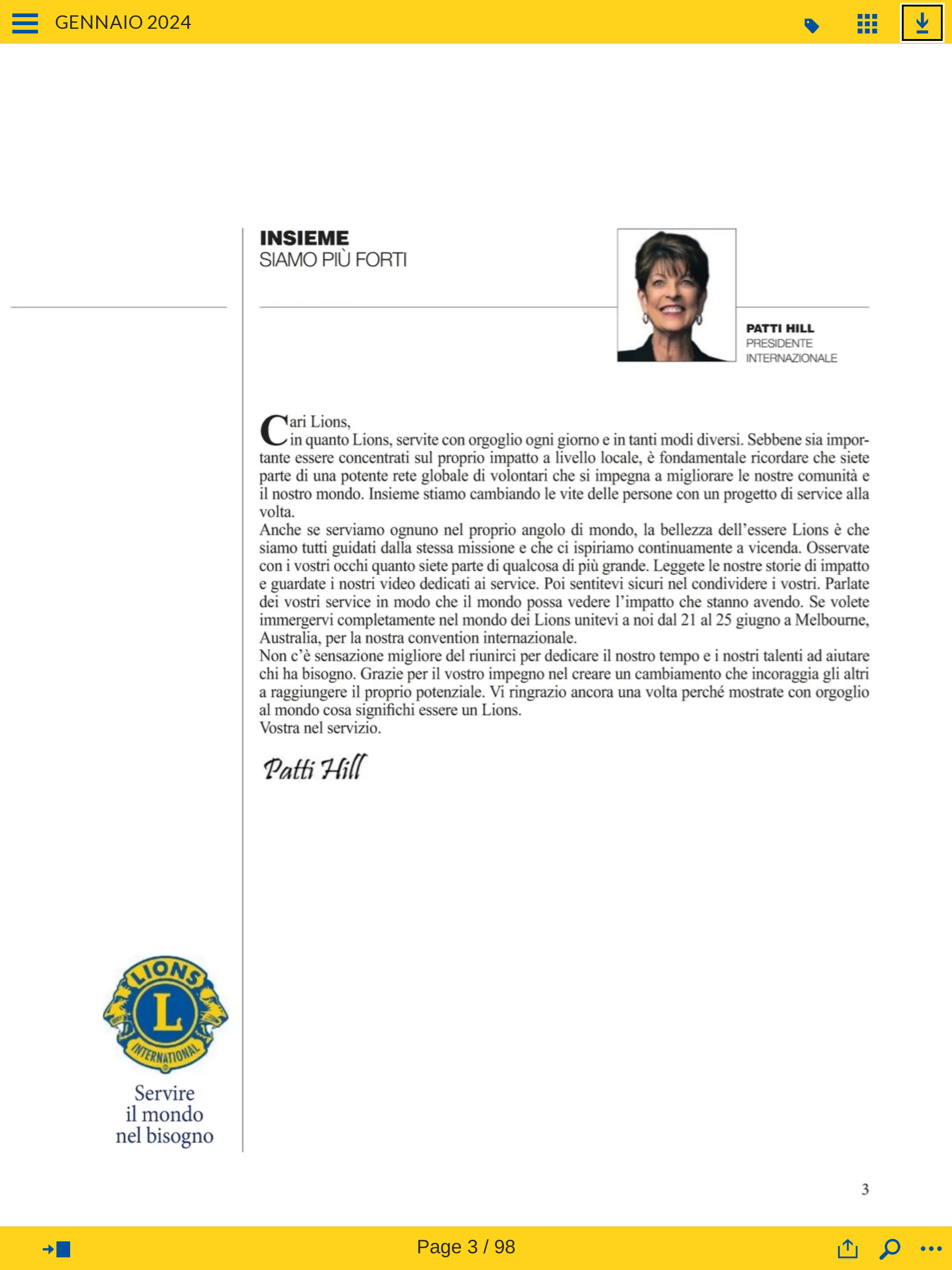 La Rivista LION Italiani