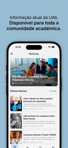 UAb - Universidade Aberta screenshot