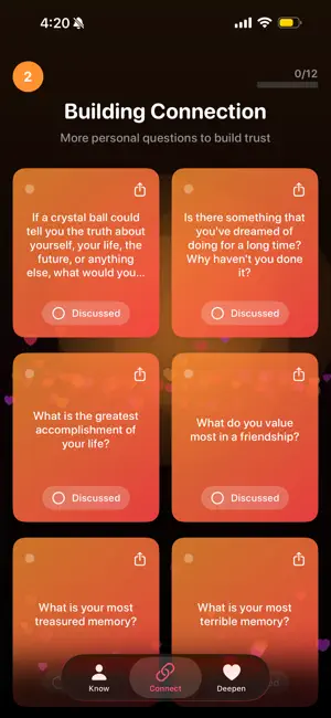 36 Questions to Love screenshot 2