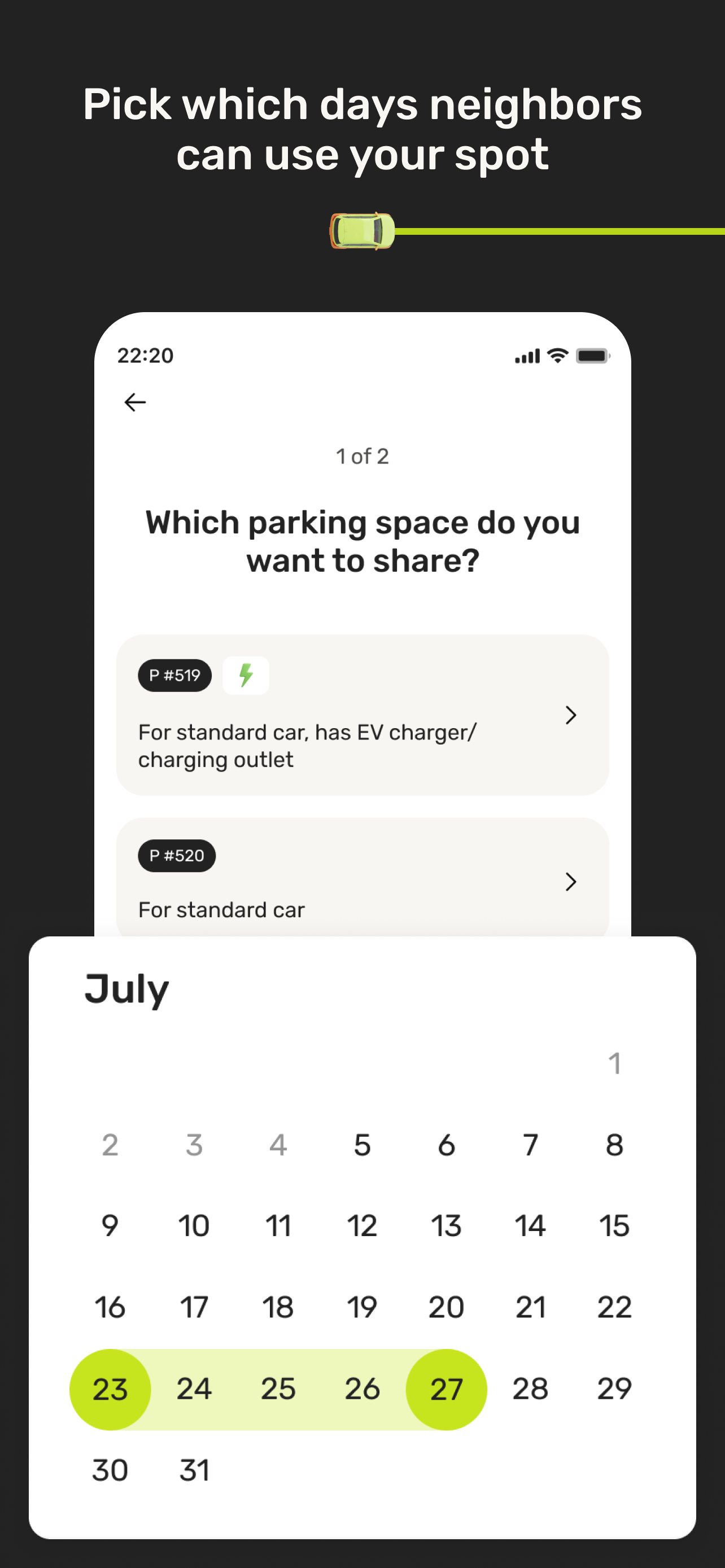 Parqlet screenshot 3