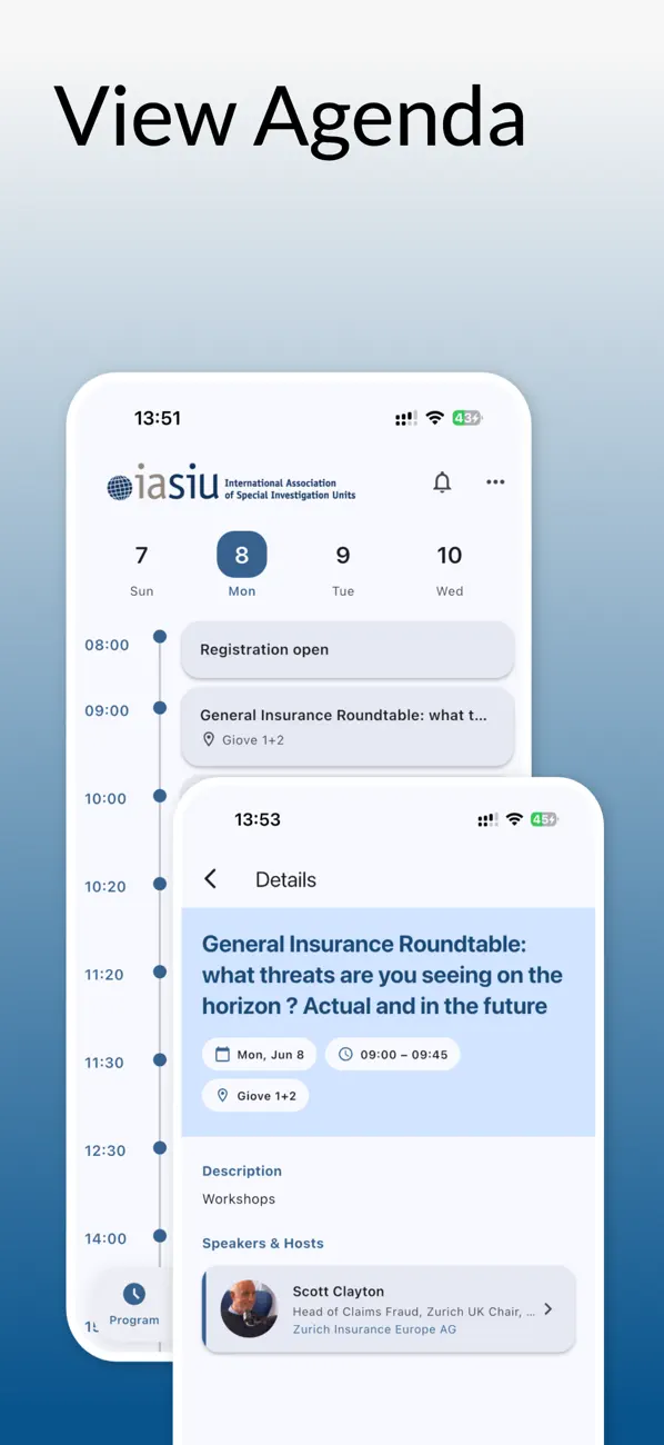 Screenshot #1 pour IASIU Europe Seminar