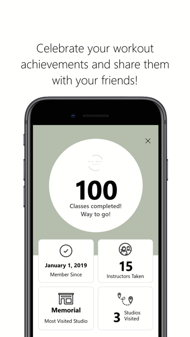 The Well Pilates iPhone screenshot 4 - Health & Fitness app