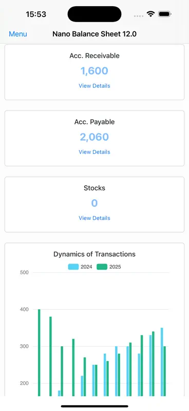 Nano Balance Sheet screenshot 9 of 10