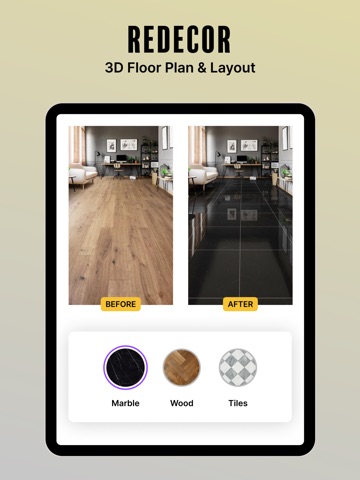 AI Interior: Home Redecorate iPad screenshot