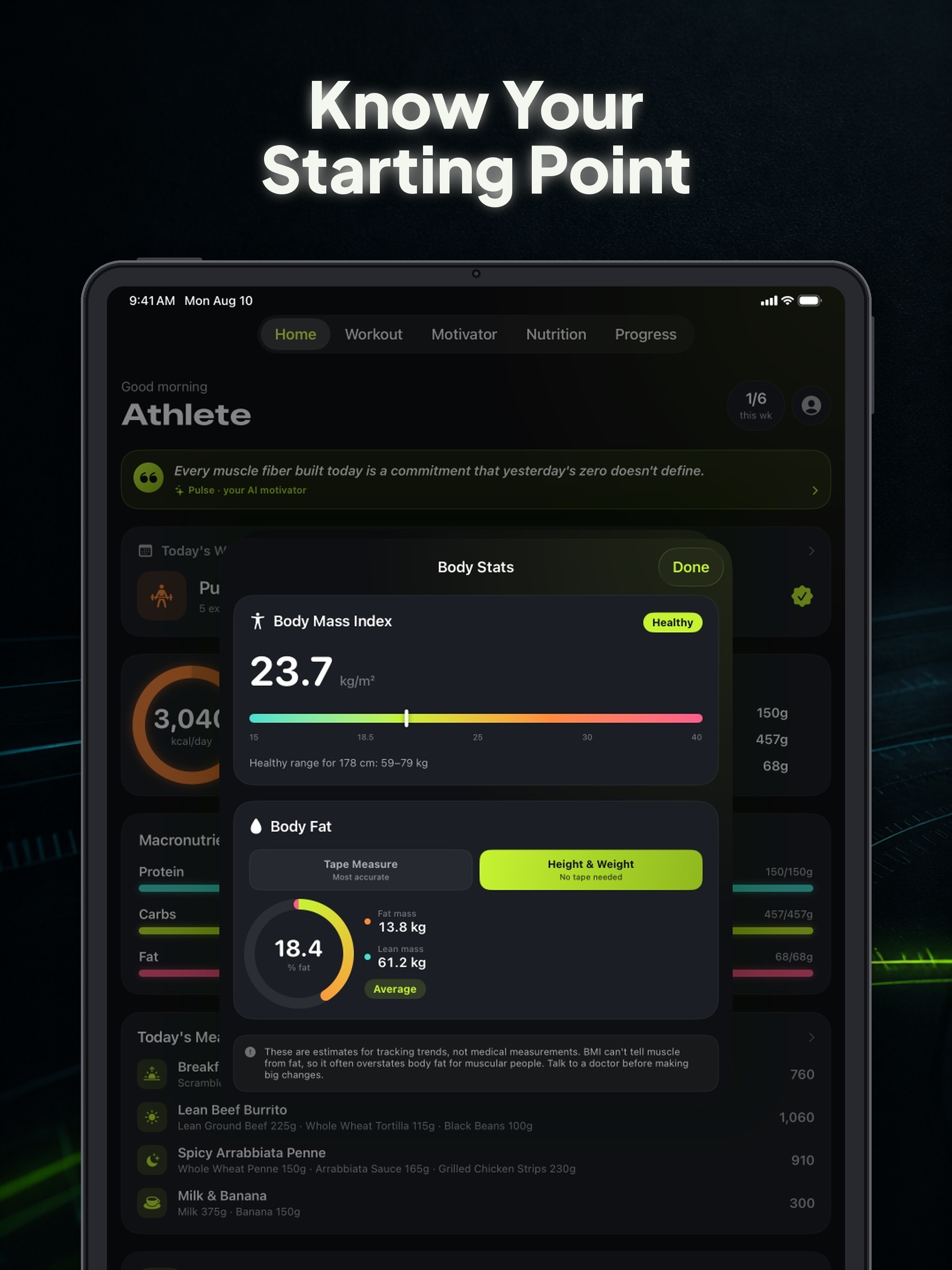 Pulse Fitness: AI Gym & Meals screenshot 20