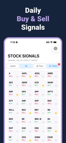 Stock Signals: Buy Sell Alerts screenshot