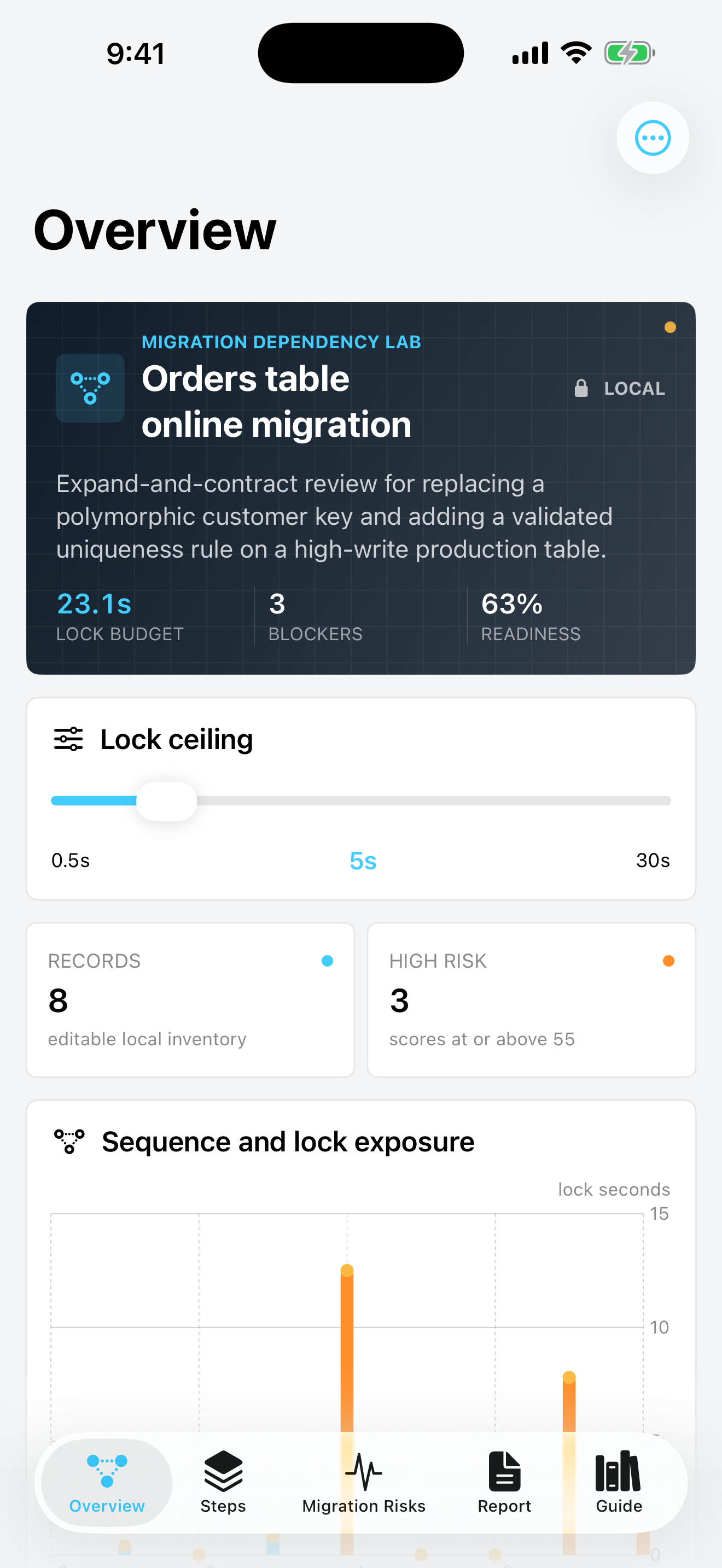 Migradock: Migration Lab screenshot 1 of 4