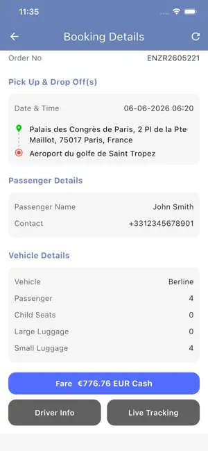 ENAZUR Chauffeur screenshot 4