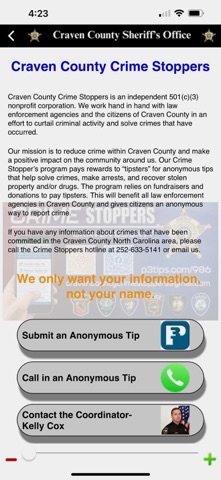Craven County Sheriff's Office Screenshot 4 of 7