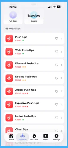 Workouts Rush Screenshot 3