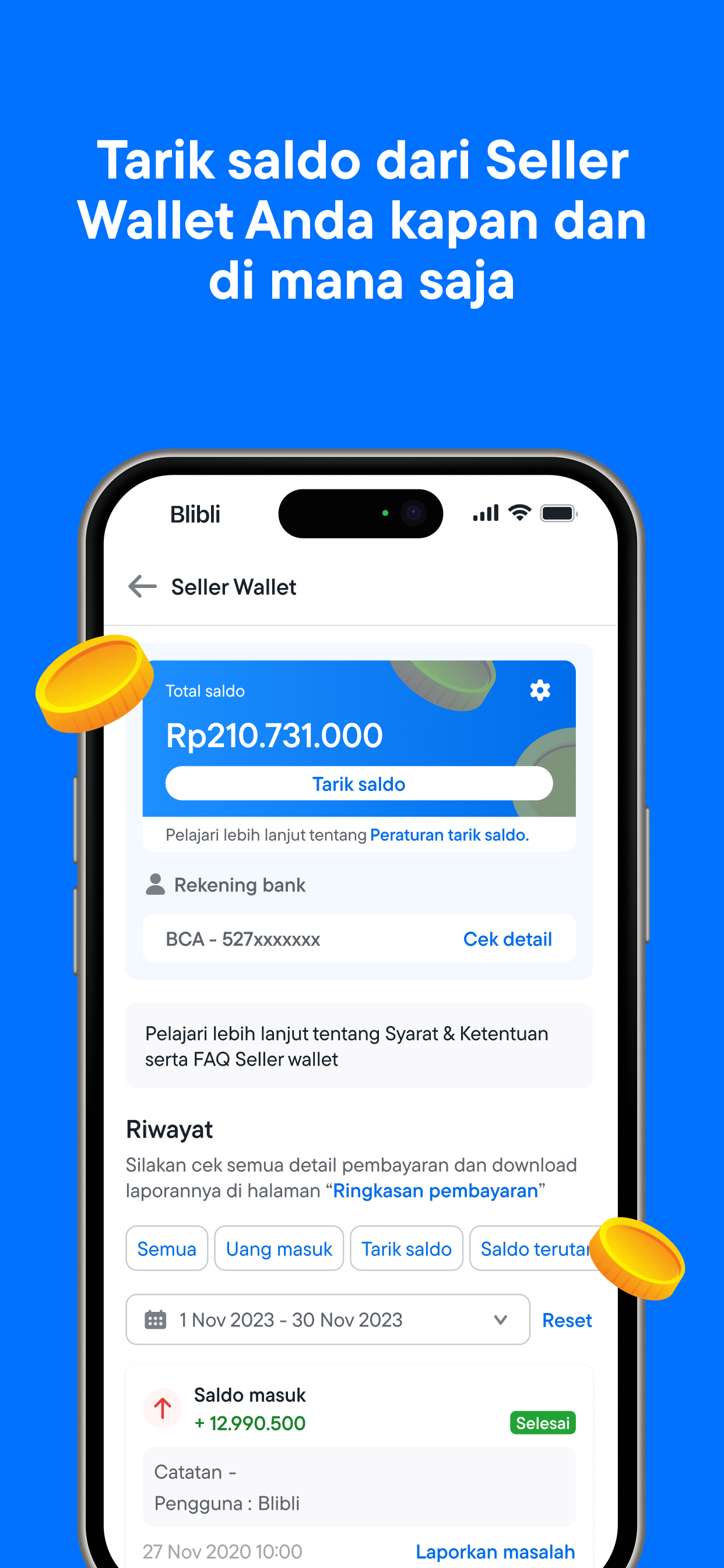 Blibli Seller Center