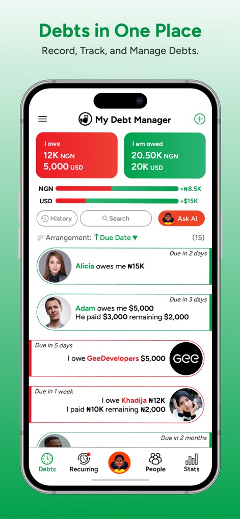 My Debt Manager & Tracker - App de Finanzas | MWM