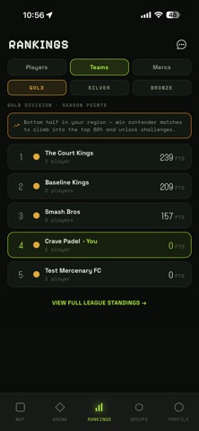 Crave Padel Screenshot 6 of 9