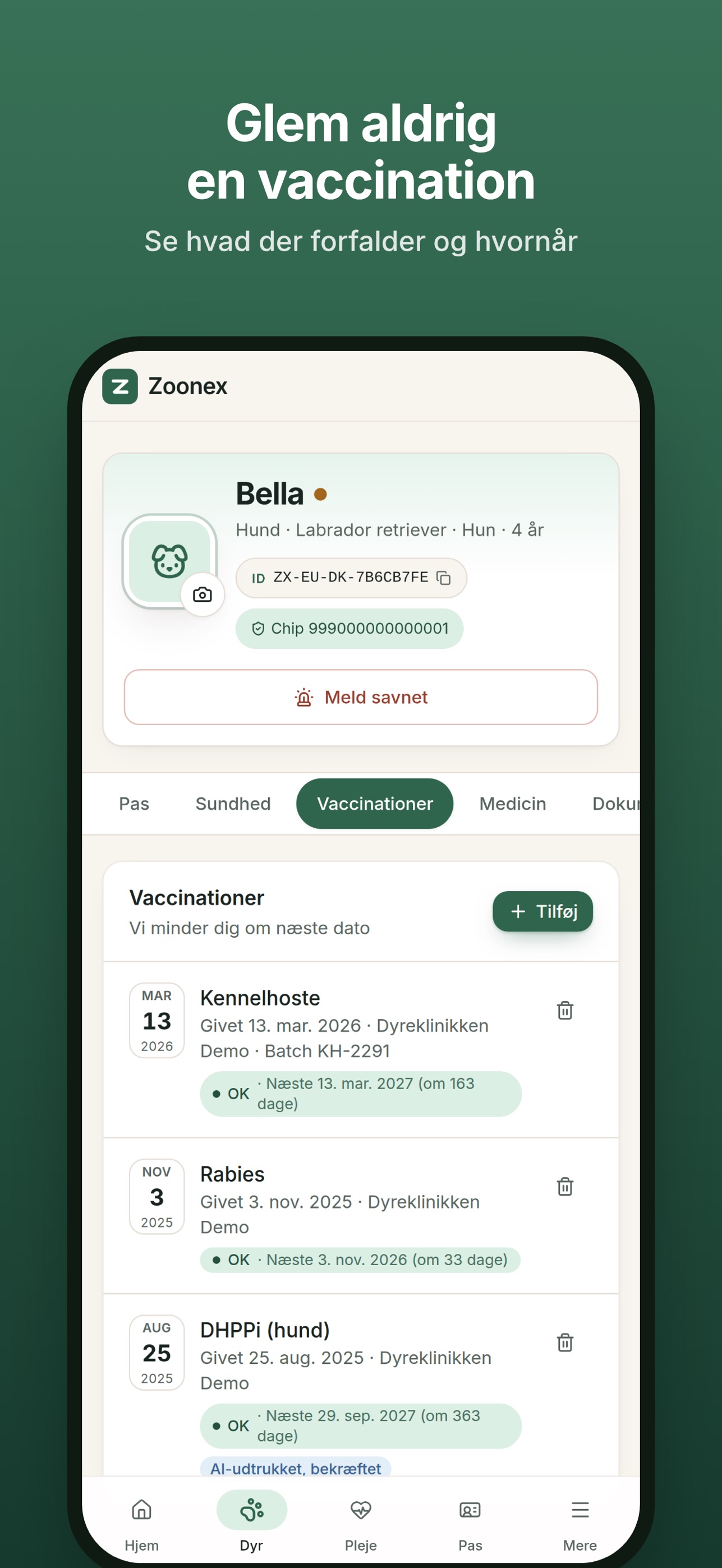 Screenshot 7 of Zoonex – Pet ID & Health