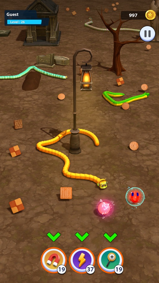 #4. Snake Games - Worm Game (iOS) By: Muhammad Arslan