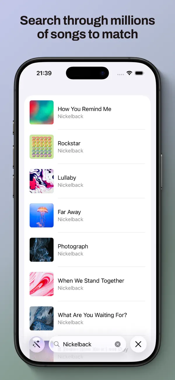 Screenshot #3 pour SongMatcher