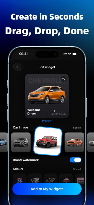 CarDash: Car Widgets, Sounds screenshot 6 of 8