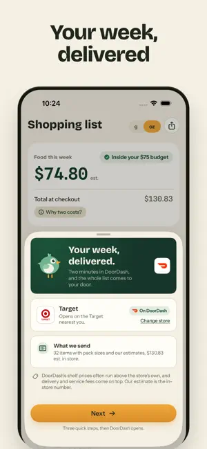 Mealbird: Macro Meal Planner screenshot 4