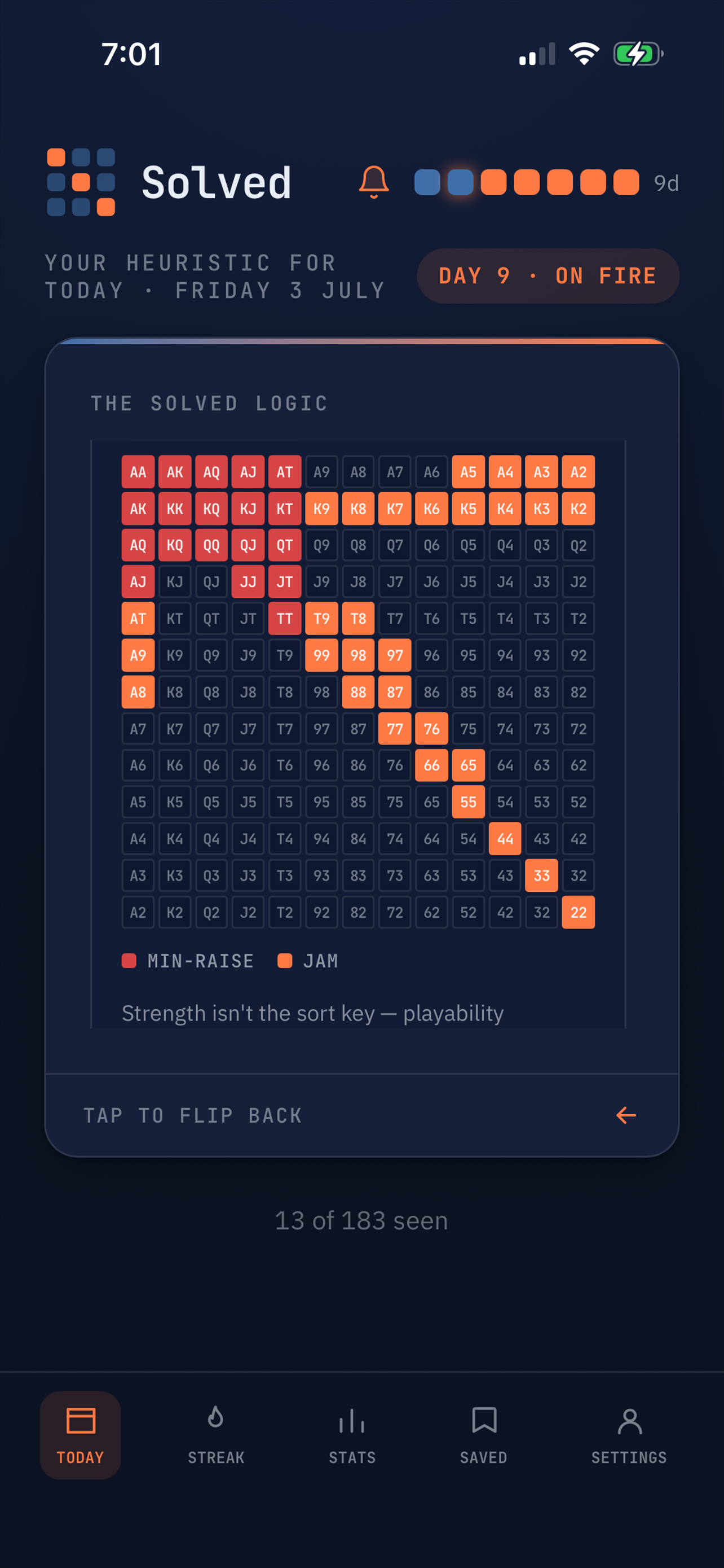 Solved: Daily Poker Strategy screenshot 2